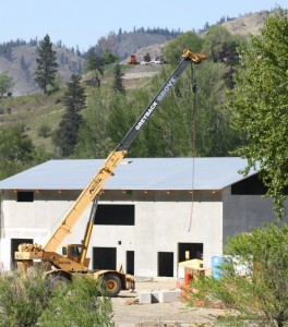 building prior to completion