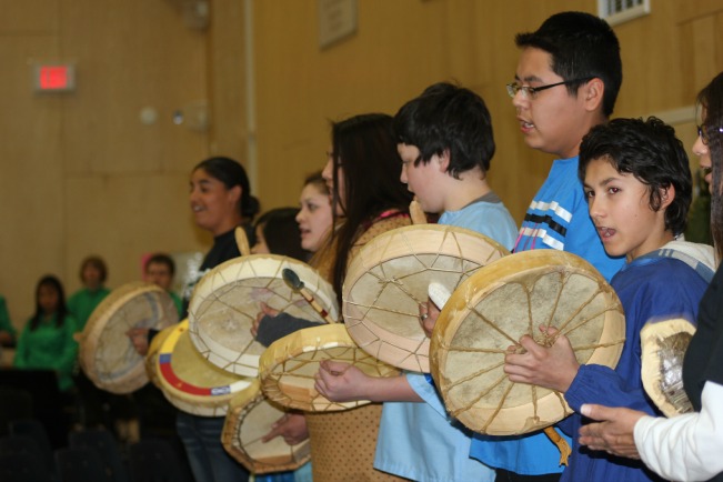 opening drums
