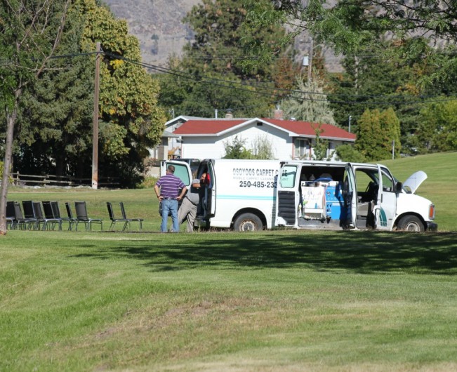 cleaning the grass22