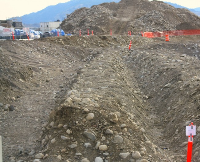 Saturday picture of construction site
