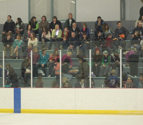 one side of the seating area