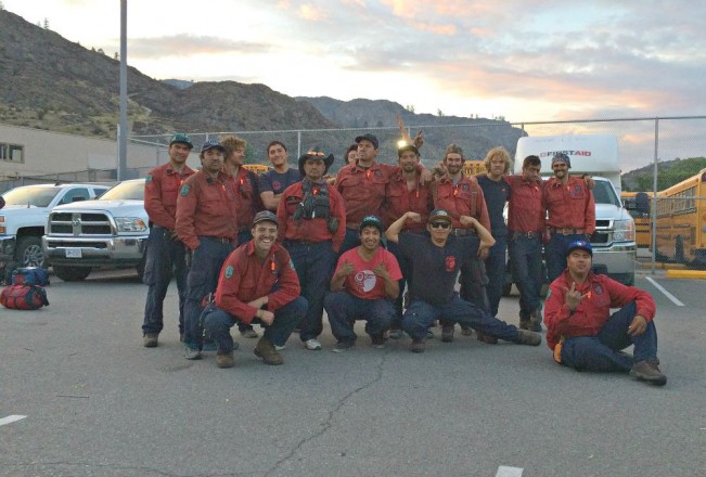 fire crew at soss22
