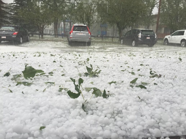 hail in calgary