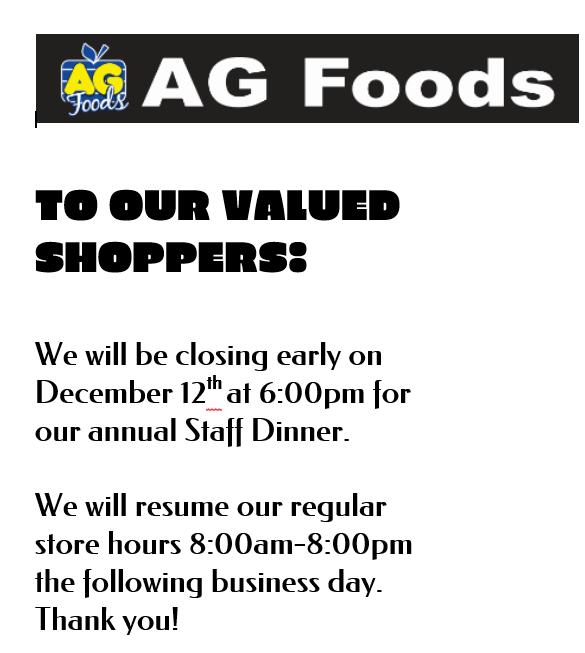 ag foods