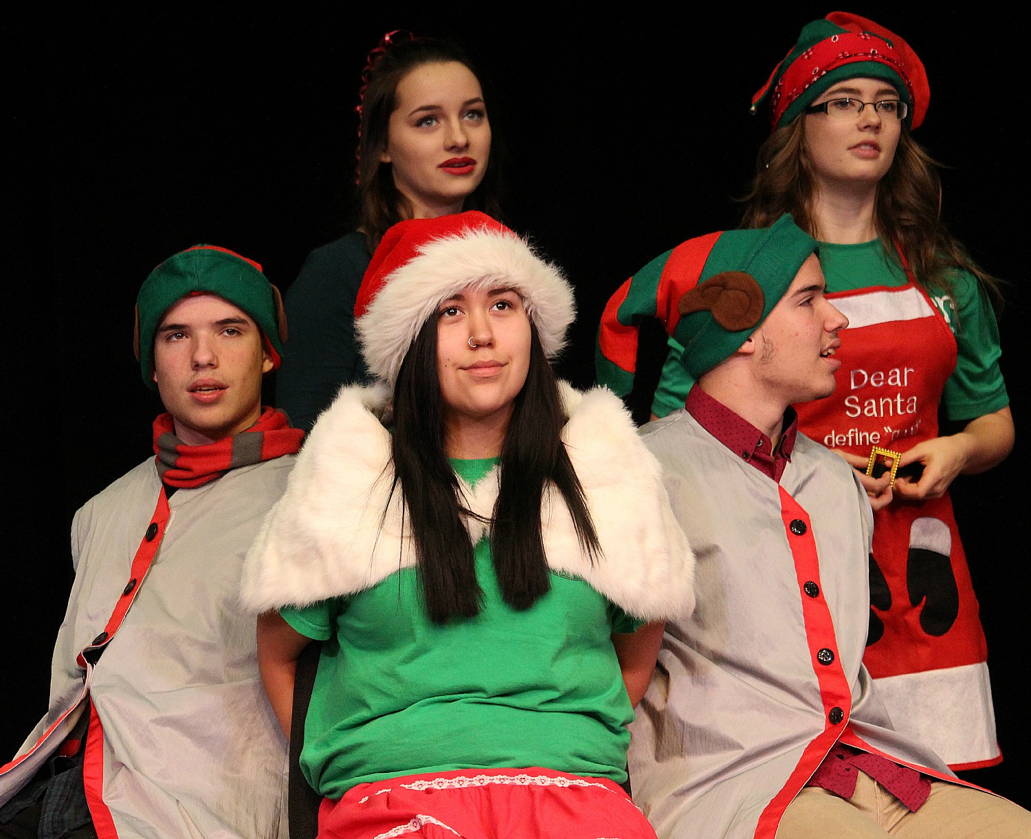 Elves tied up with Mrs.
