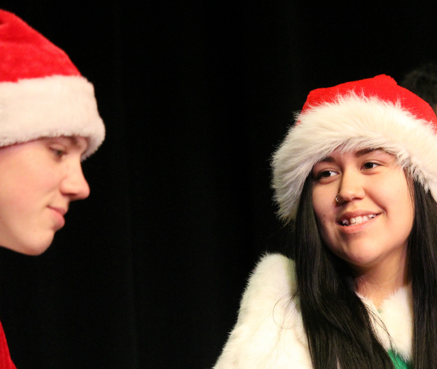 Mrs. Claus and Santa