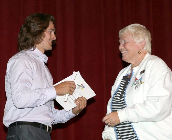 Order of the Eastern Star - Presenter Pat Whalley