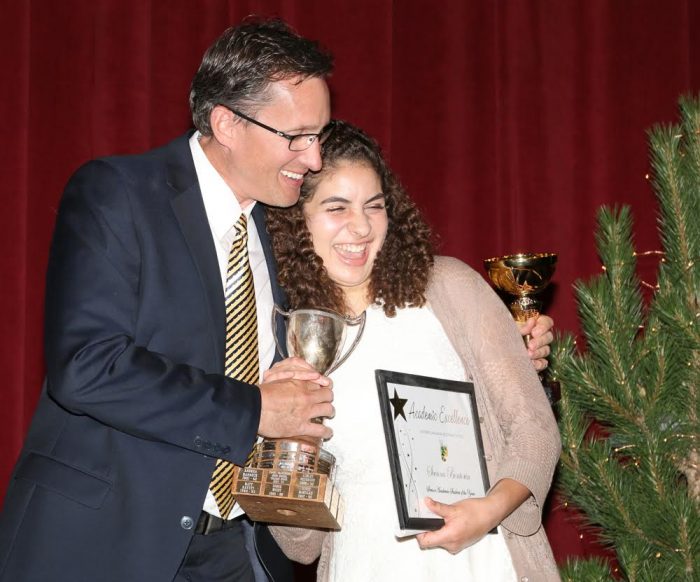 Academic Cup presenter Marcus Toneatto 