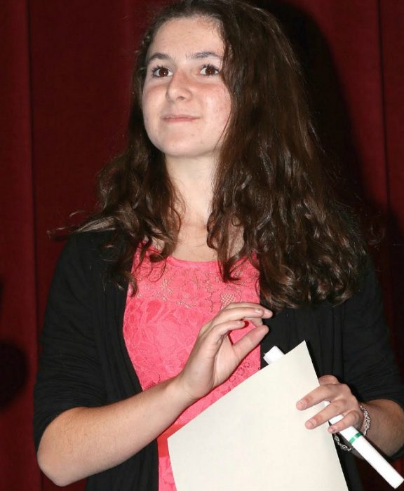 Rebekah Thomas - winner of many awards last night